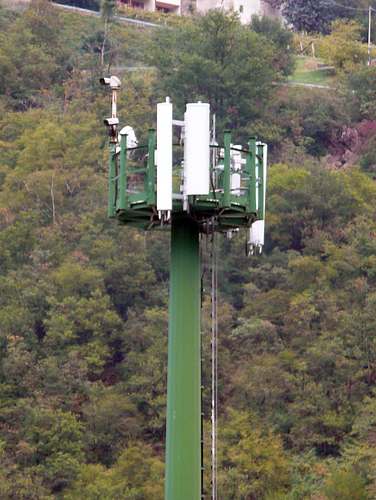 Die umgebaute Anlage von Tre, seit Dezember 2013 mit LTE 1800