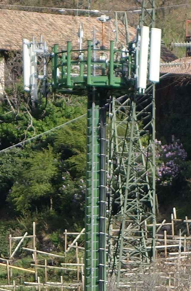 Die Antennen im April 2019