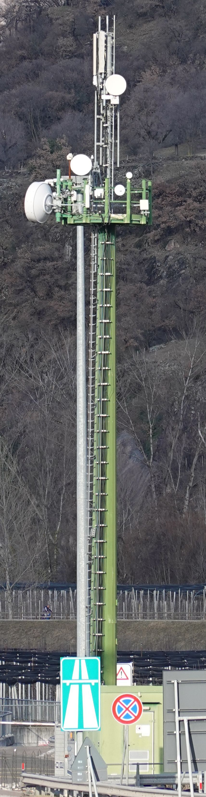 Die Anlage im Februar 2021