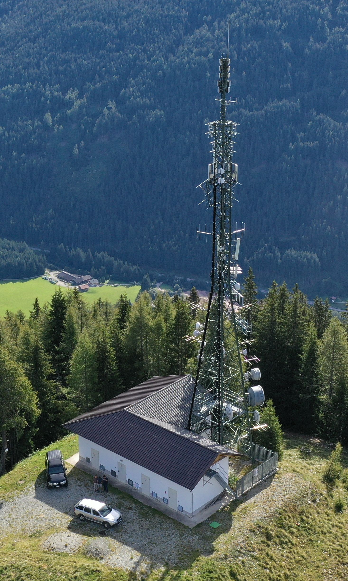 Die Anlage im August 2020