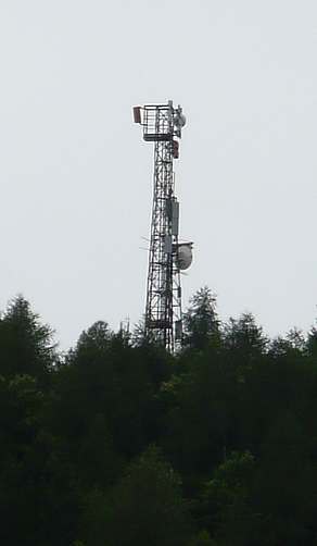 Die Anlage oberhalb Albiano