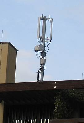Die Anlage von H3G auf dem Landhaus 7