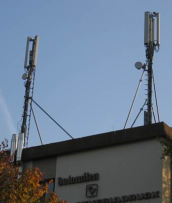 Vodafone links und Tim rechts