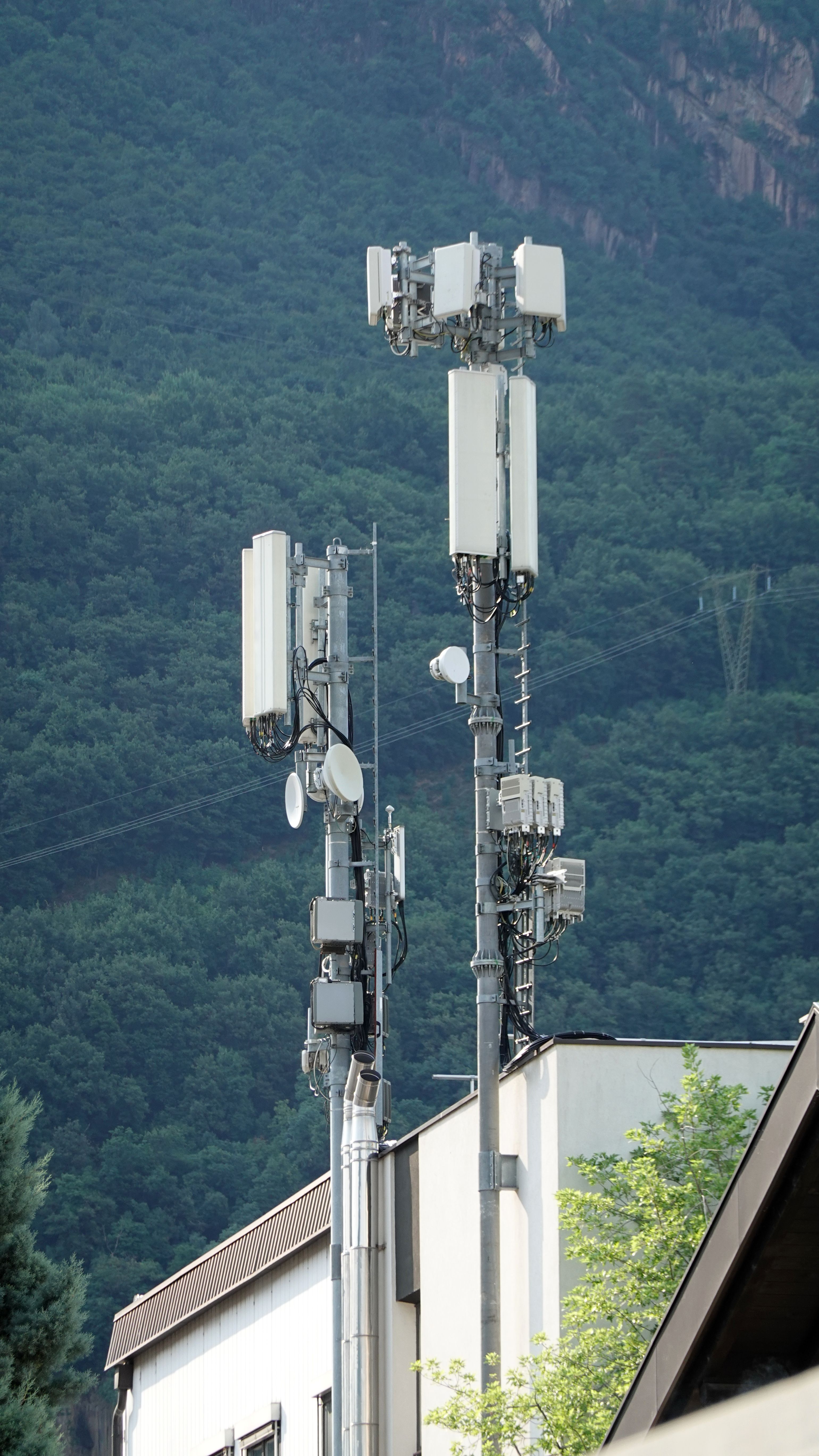 Die Antennen im Juli 2025