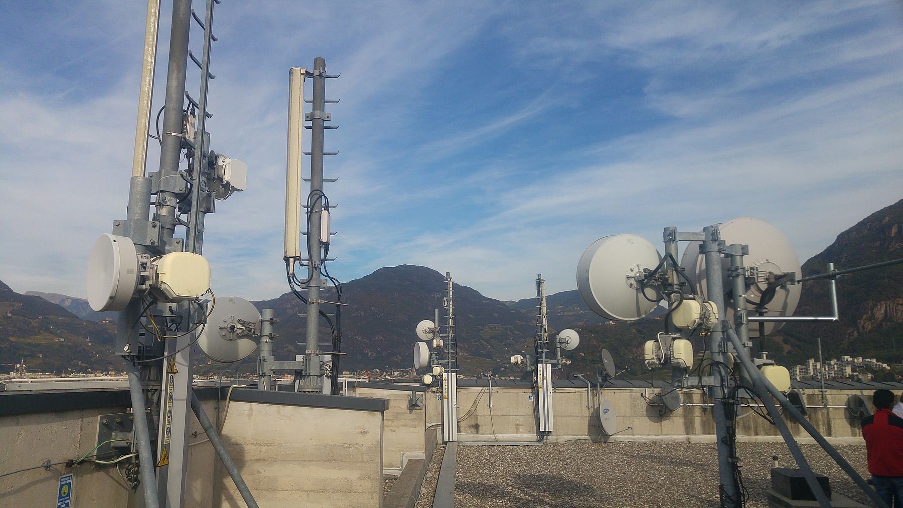 Die Antennen im Oktober 2017