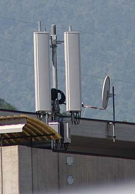 Die Antennen des ersten Sektors