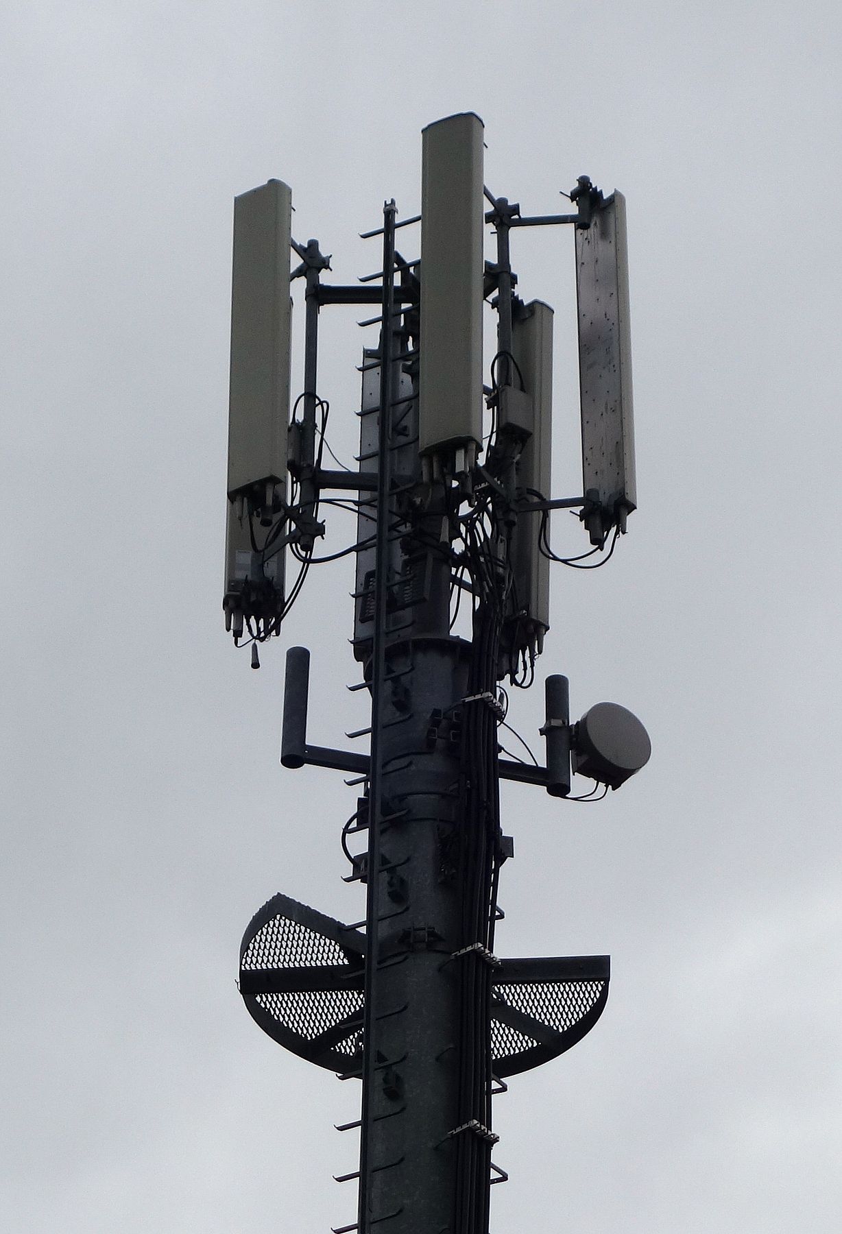 Die Antennen von Wind im April 2018