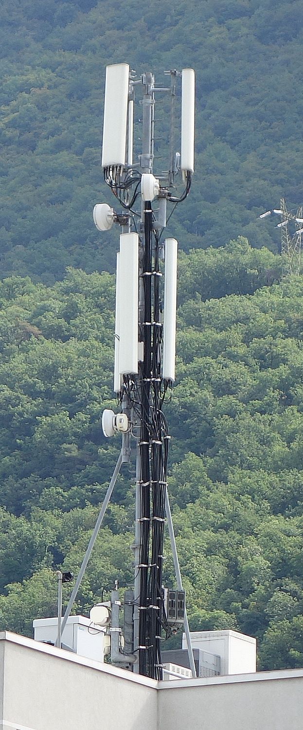 Die Antennen im August 2018