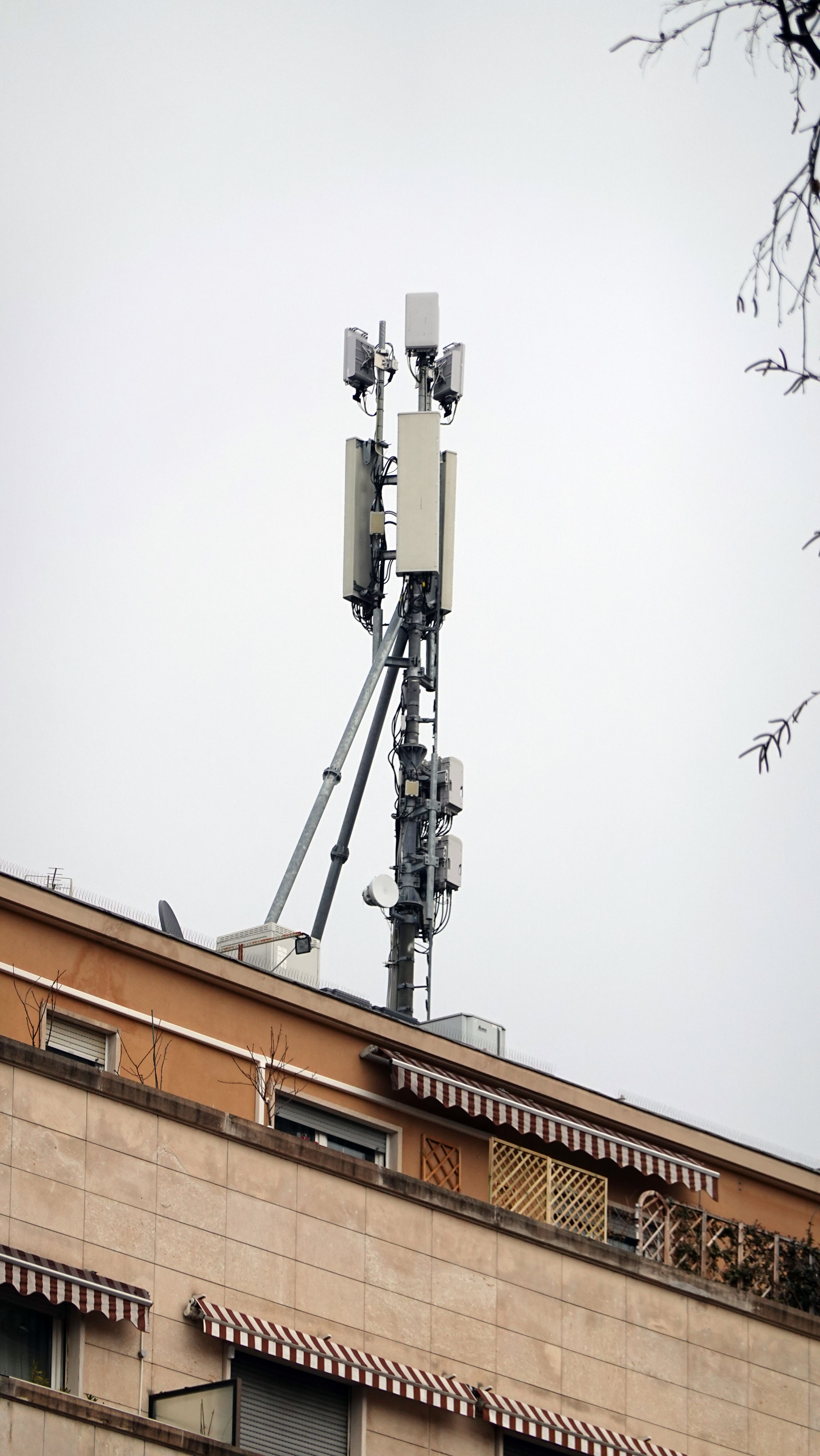 Die Antennen im Februar 2026. Fastweb-Vodafone mit den neuen 5G-Antennen