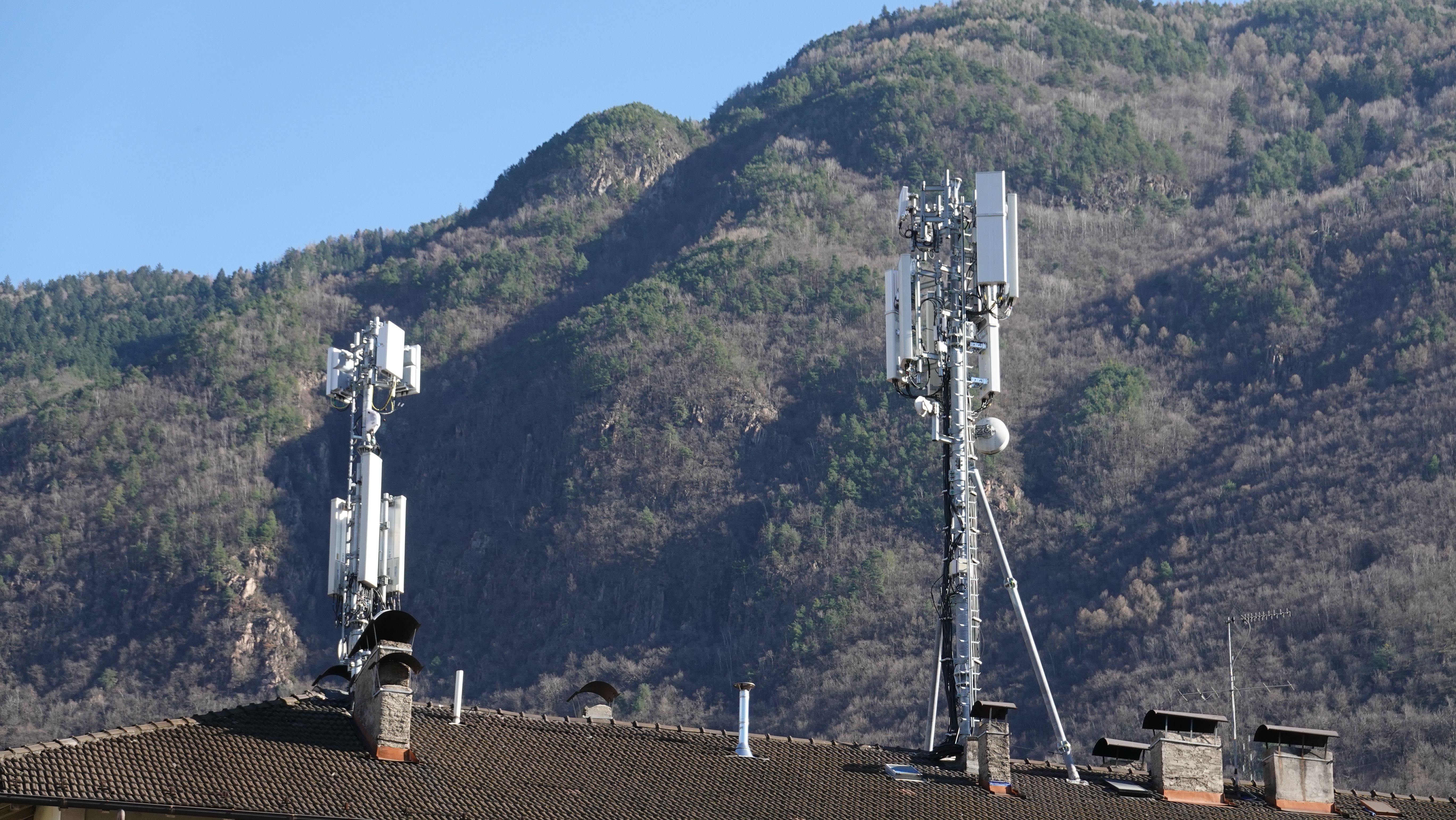Die Antenne im März 2025. Vodafone jetzt auch mit 5G-Antennen