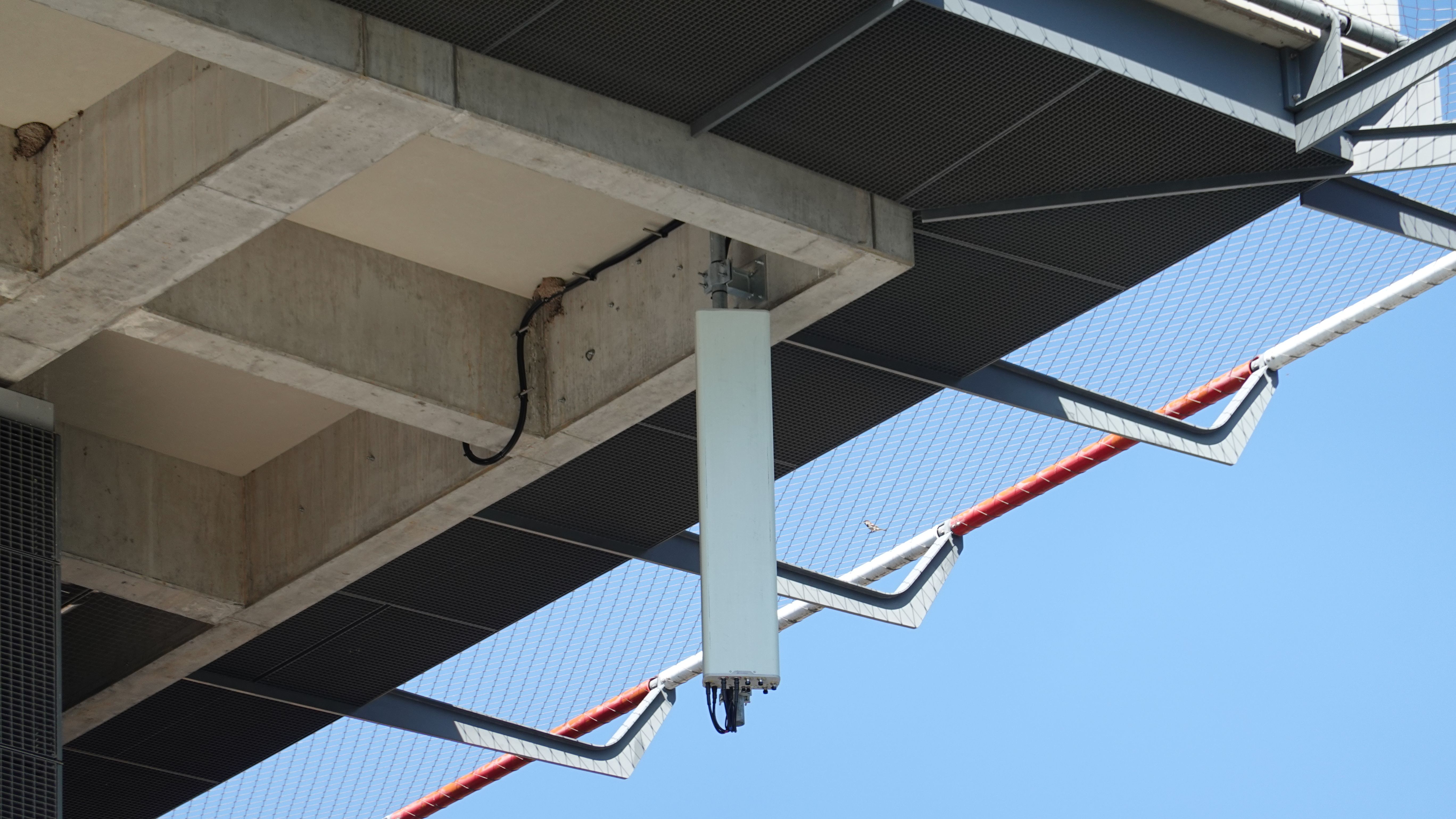 Die Antenne von Tim am Neubau in Richtung Osten, Sektor 41
