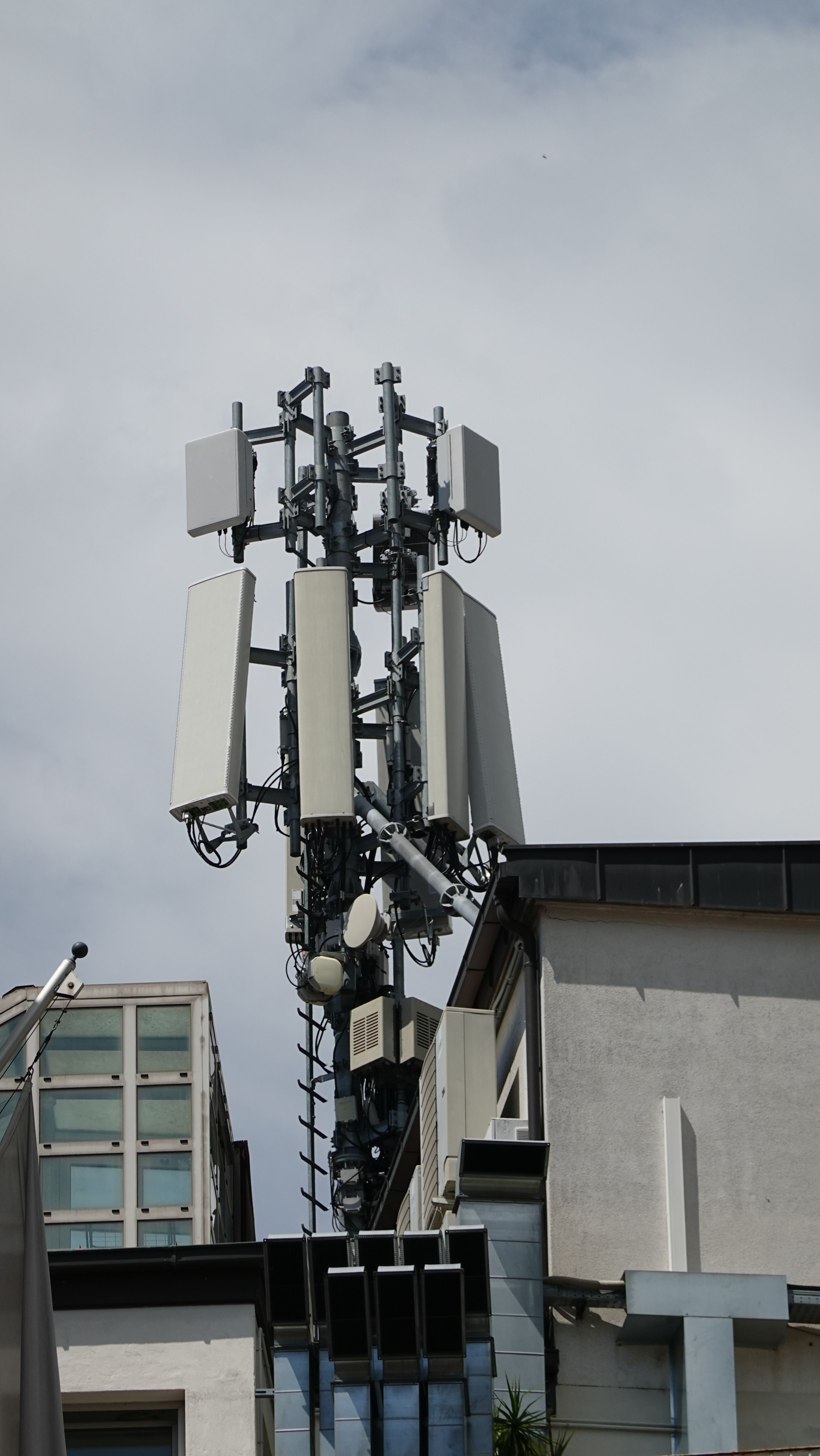 Die Antennen im Juli 2022