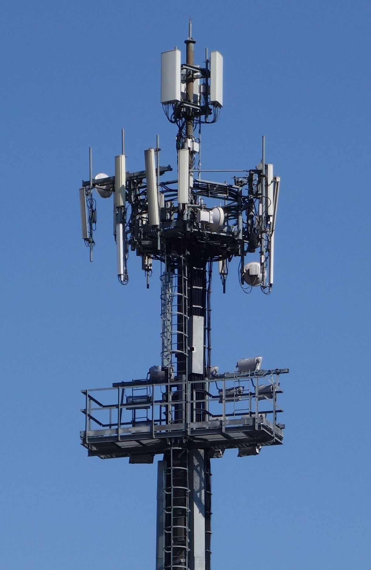 Die Antennen im April 2018