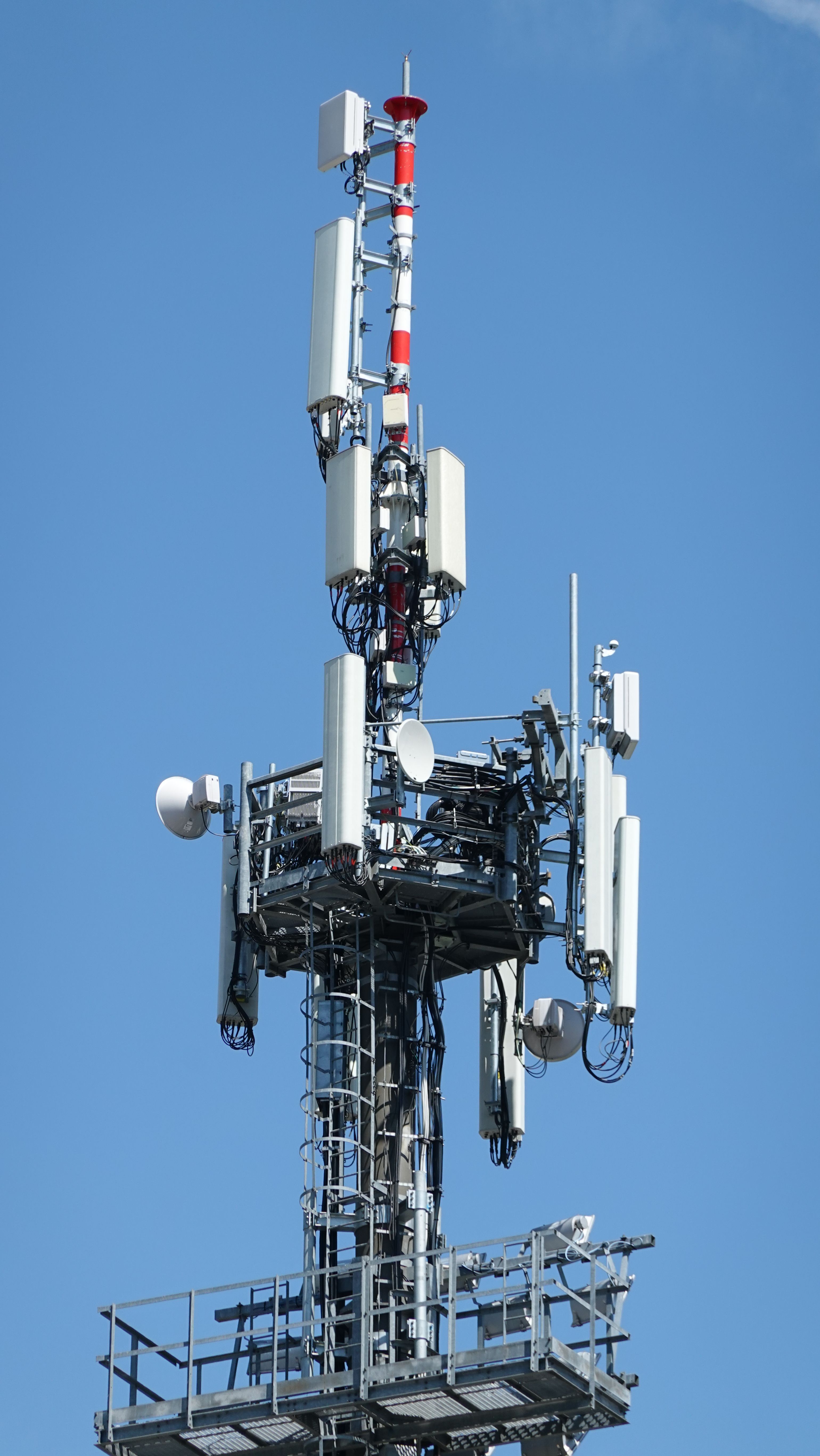 Die Antennen im Juli 2022
