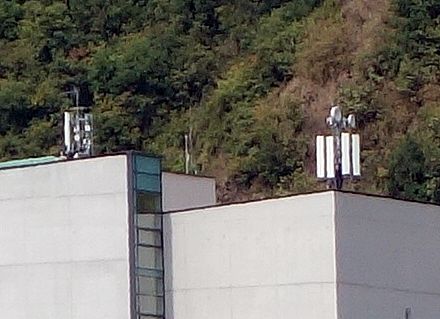 Die Antennen im August 2018