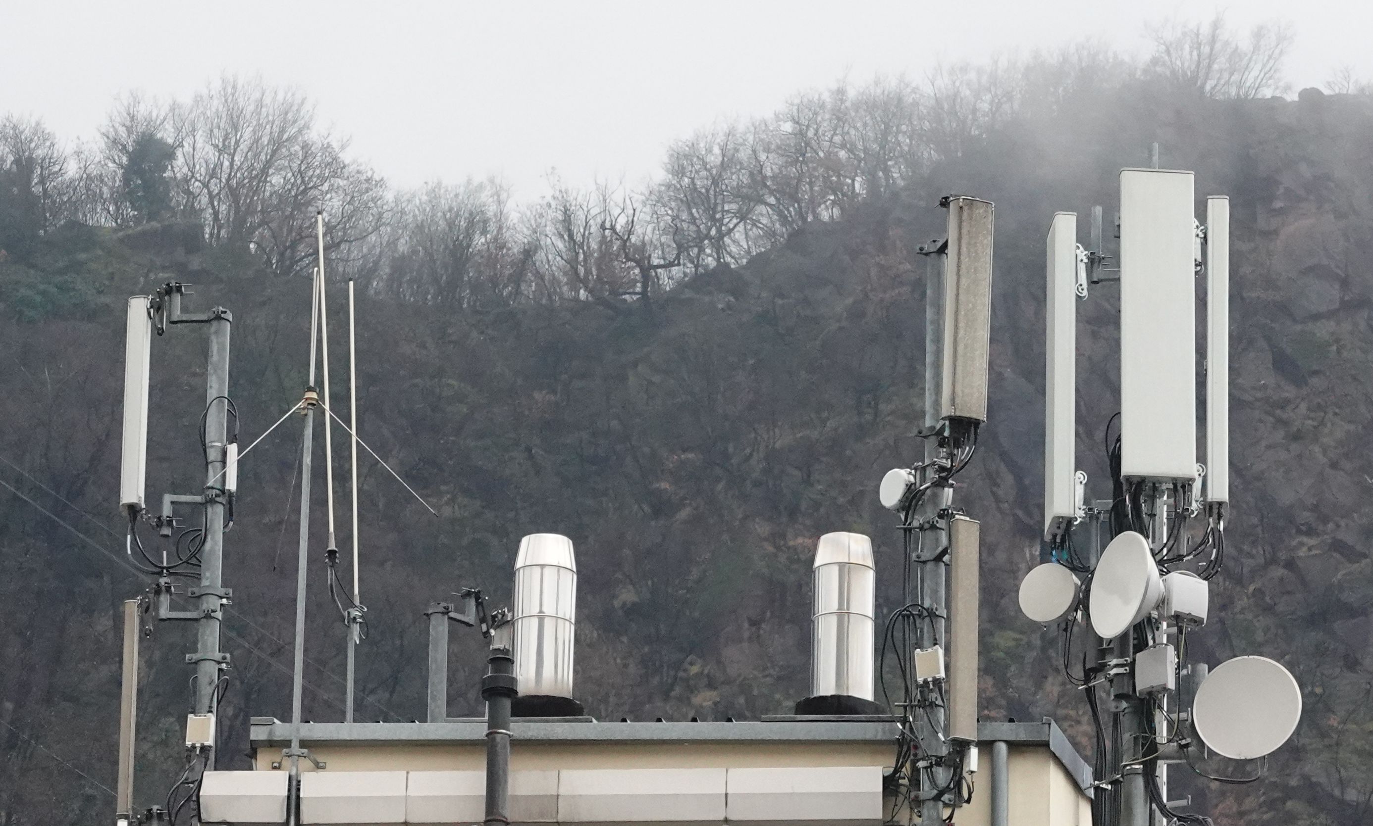 Die Antennen im Februar 2021
