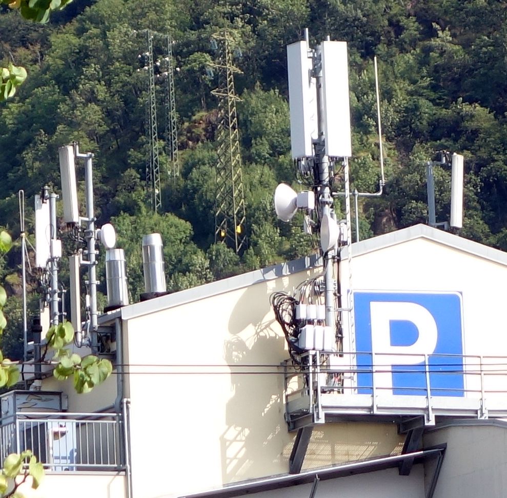 Die Antennen von Tim und Wind im August 2019