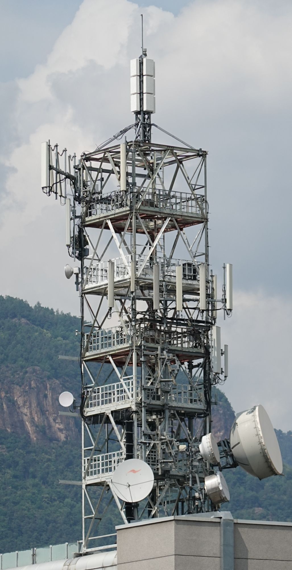Die Antennen im Juli 2020