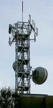 Tim auf der Telecomzentrale