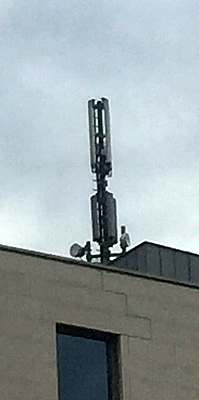 Die Antennen von Vodafone. Bild Alex Ties