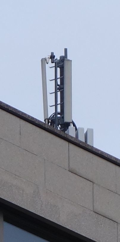 Die Antennen von Wind3 im März 2020