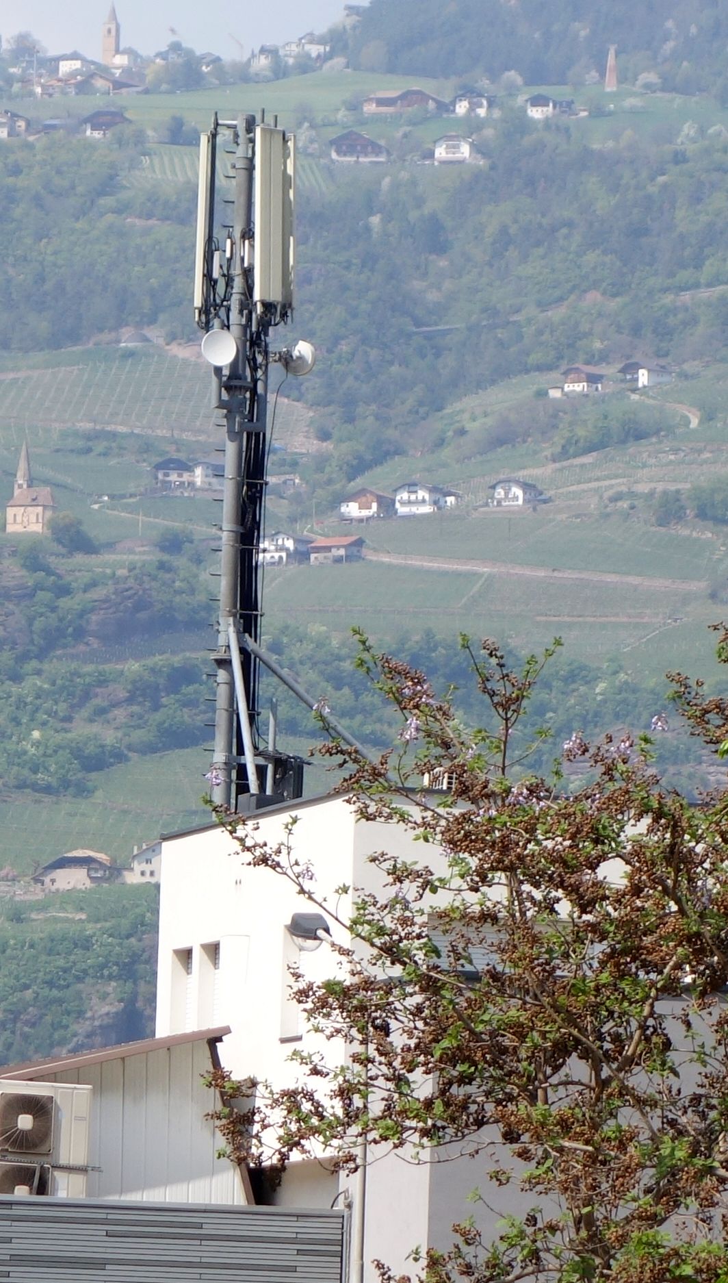 Die Antennen im April 2018