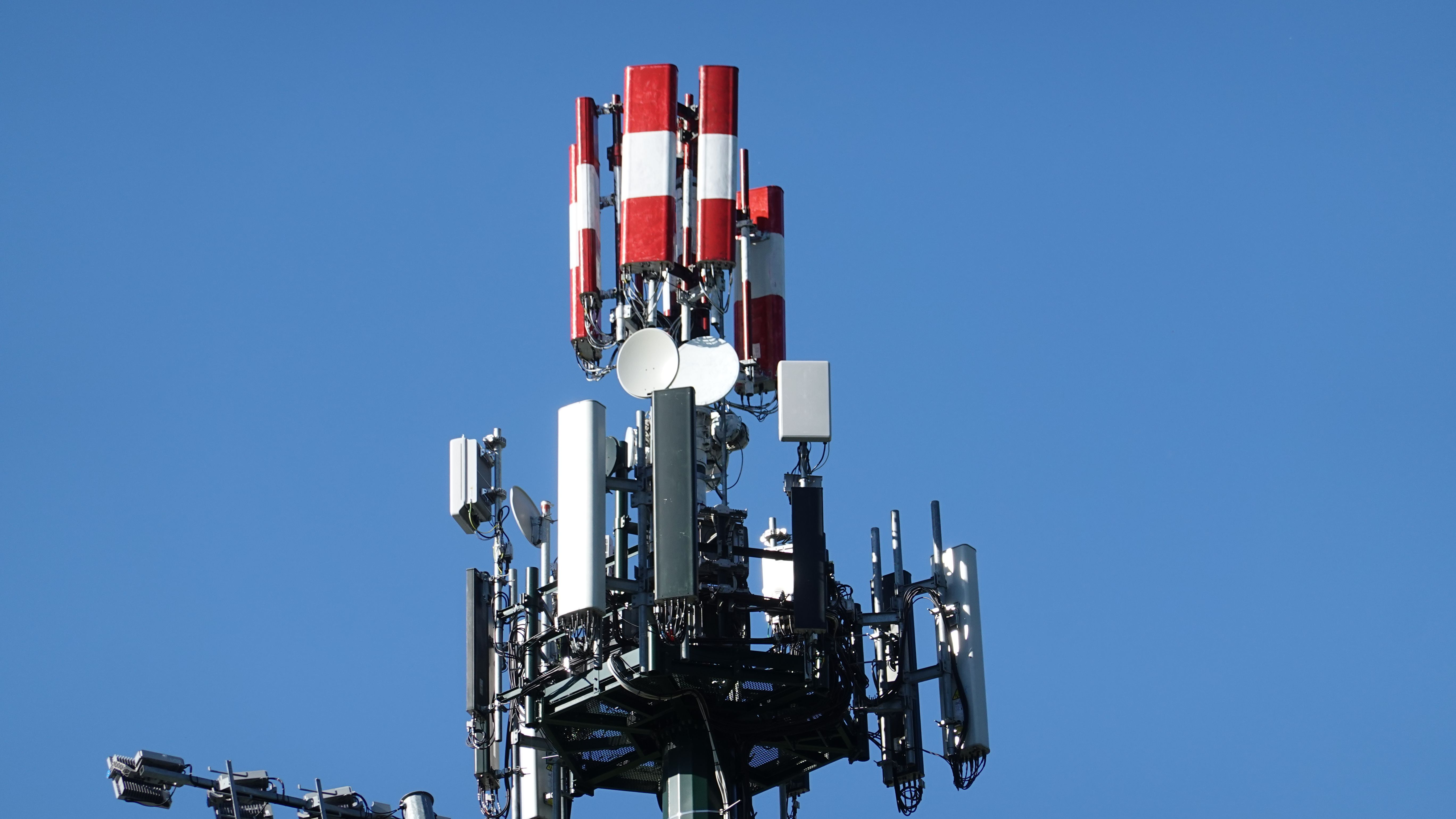 Die Antennen im April 2022