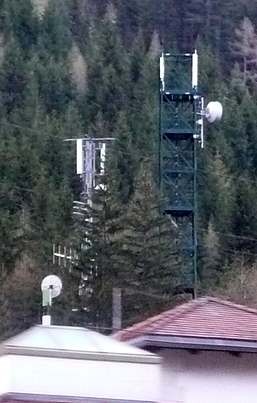 Die umgebauten Anlagen von RAI und Vodafone (2009)