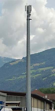 Die Anlage von Wind, errichtet im Juni 2014