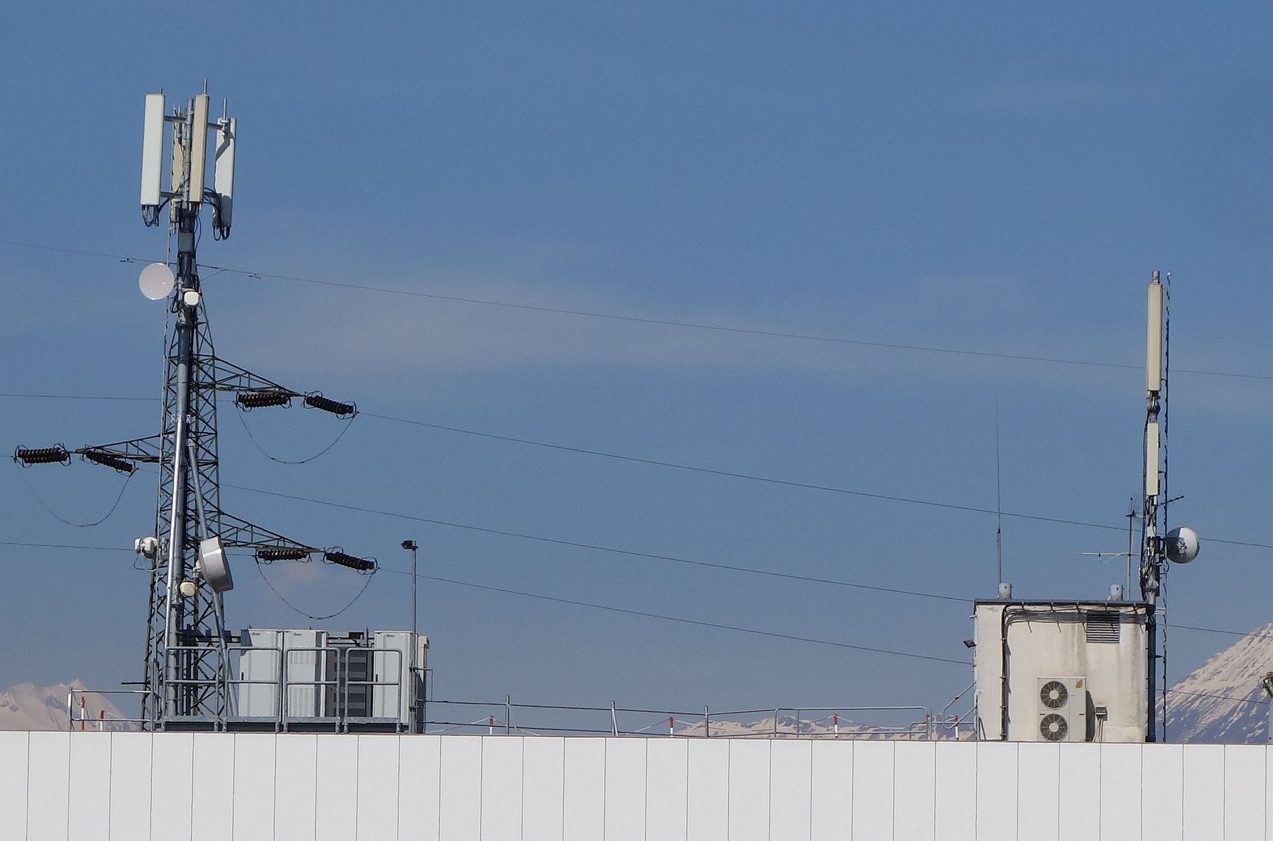 Die Antennen im April 2016