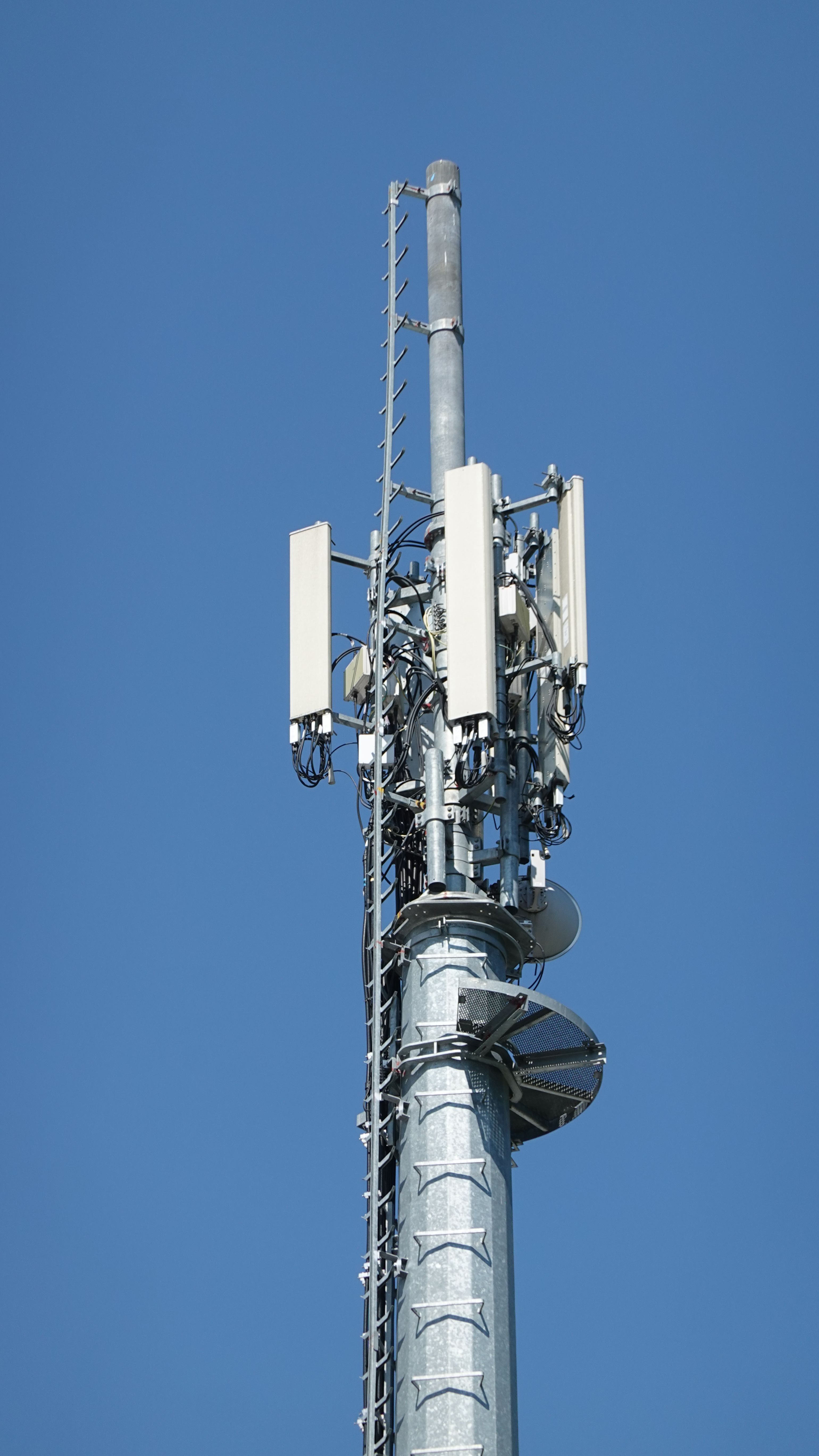 Die unveränderten Antennen im August 2025