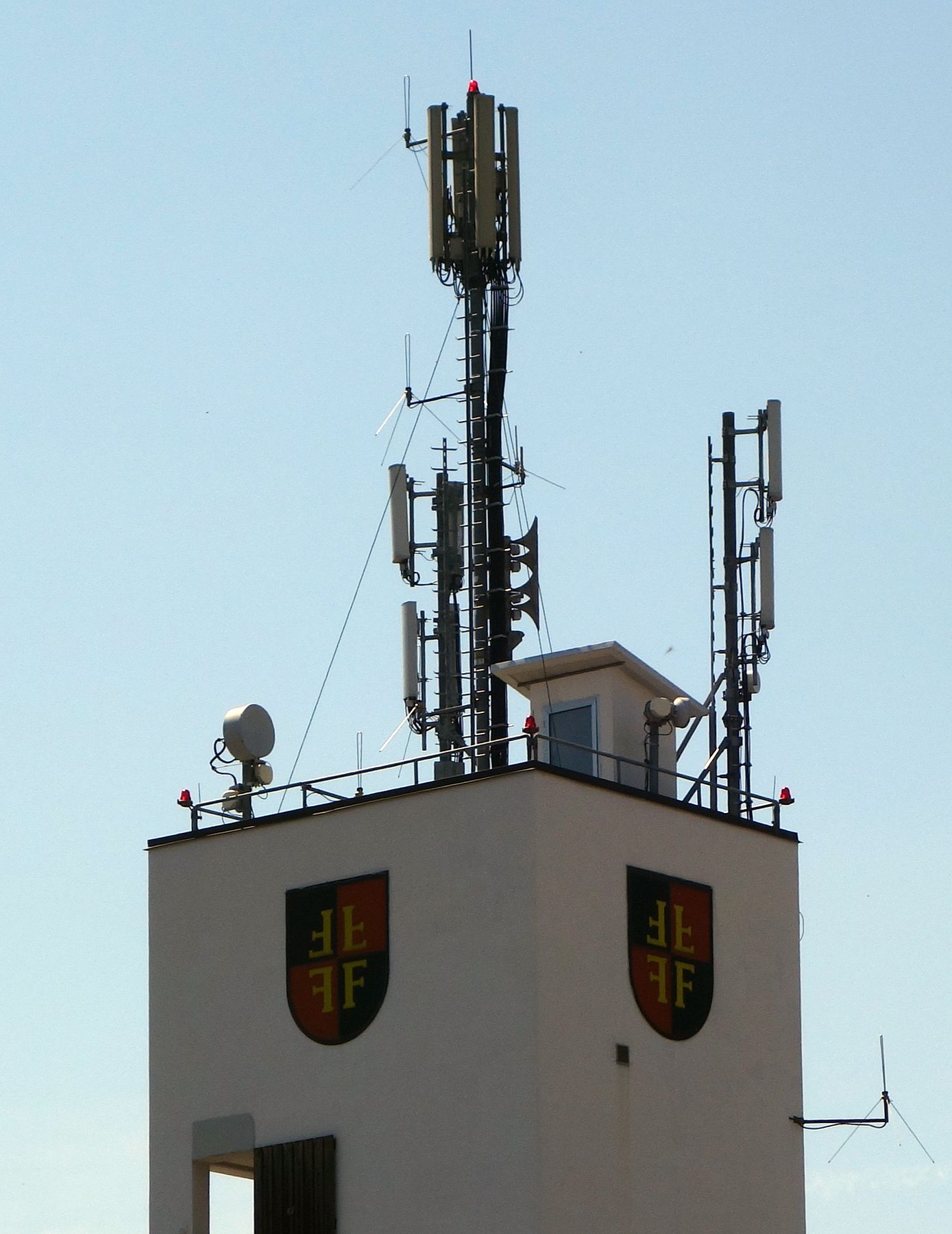 Die Antennen im April 2016