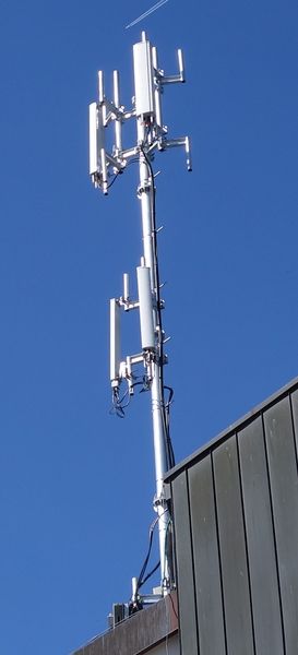 Die Antennen In Richtung Süden und Westen