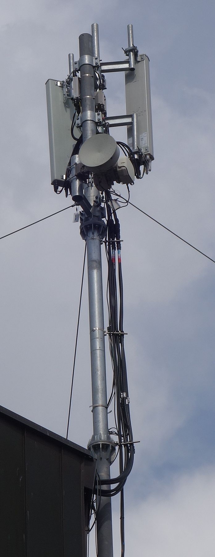 Die Antennen auf der Ostseite