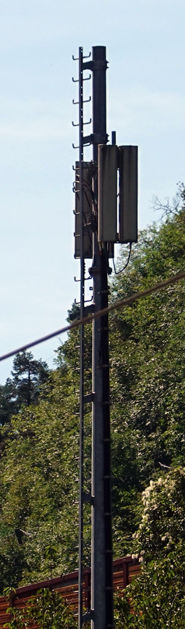 Die unveränderten Antennen im September 2025