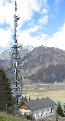 Die neue Anlage mit Tim, Vodafone und Wind