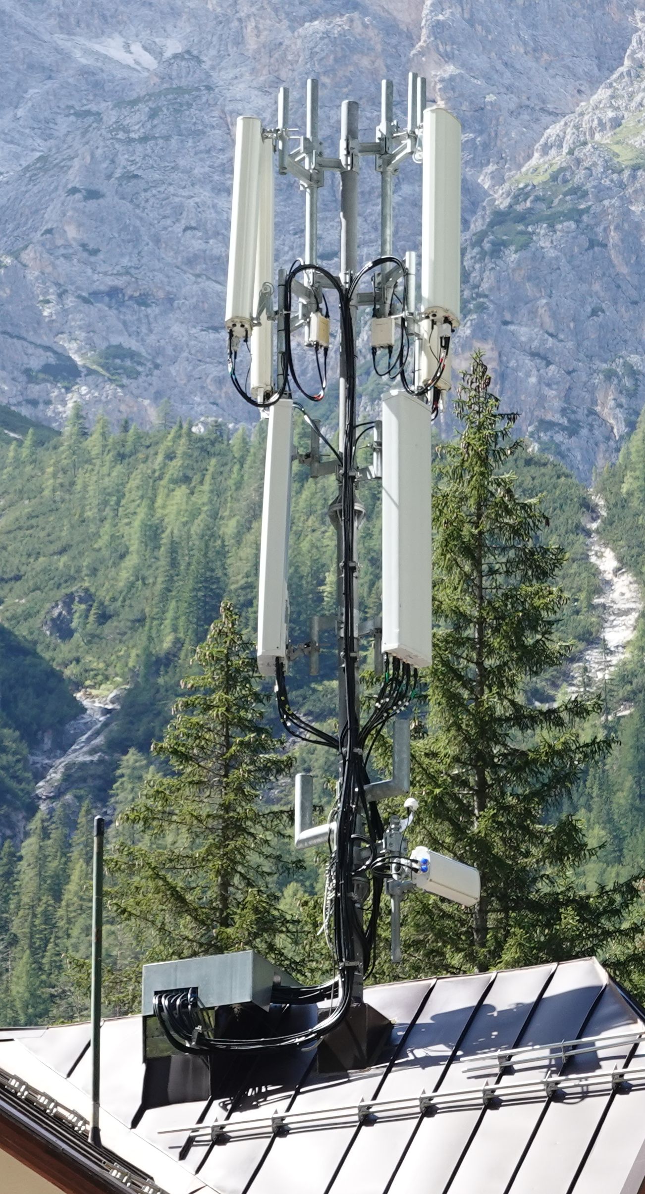 Die Antennen im August 2020.