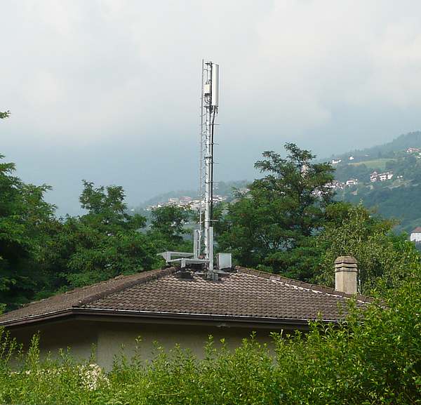 Die Antennen von Tim auf der Telecomzentrale