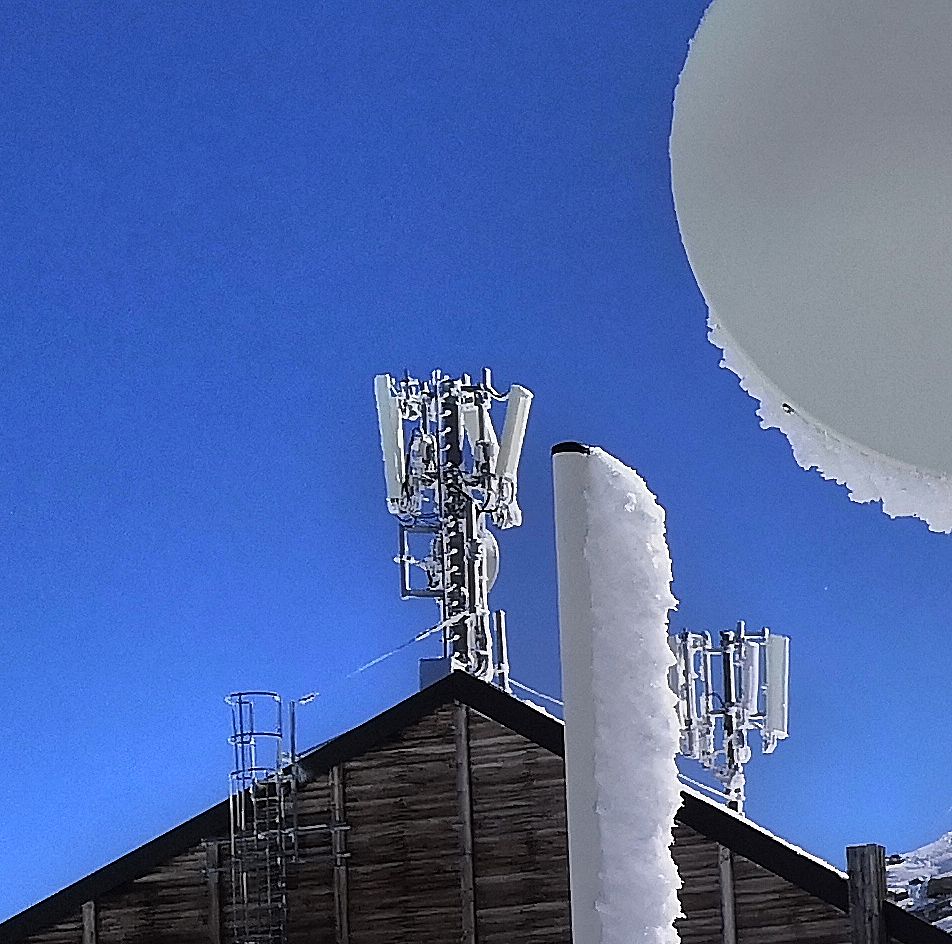 Die Antennen im März 2020
