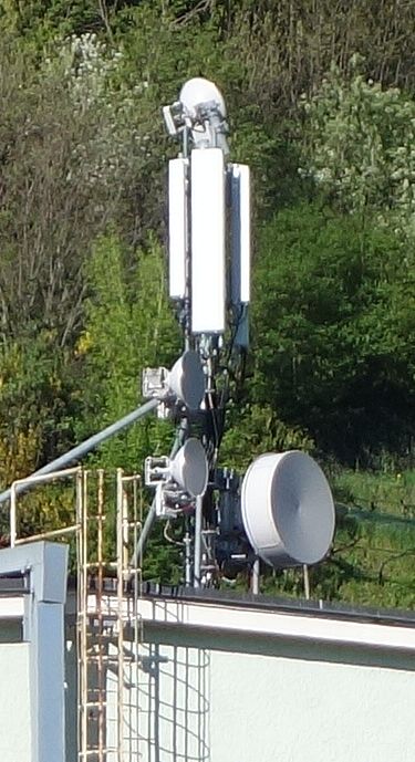 Die Antennen im April 2018