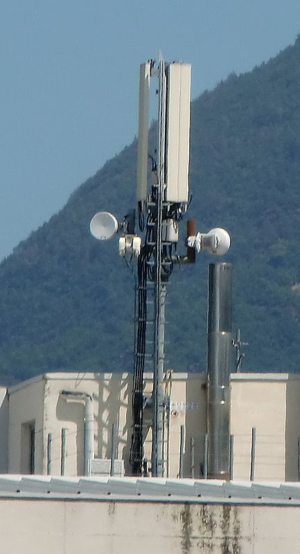 Die Antennen von Vodafone im Mai 2014