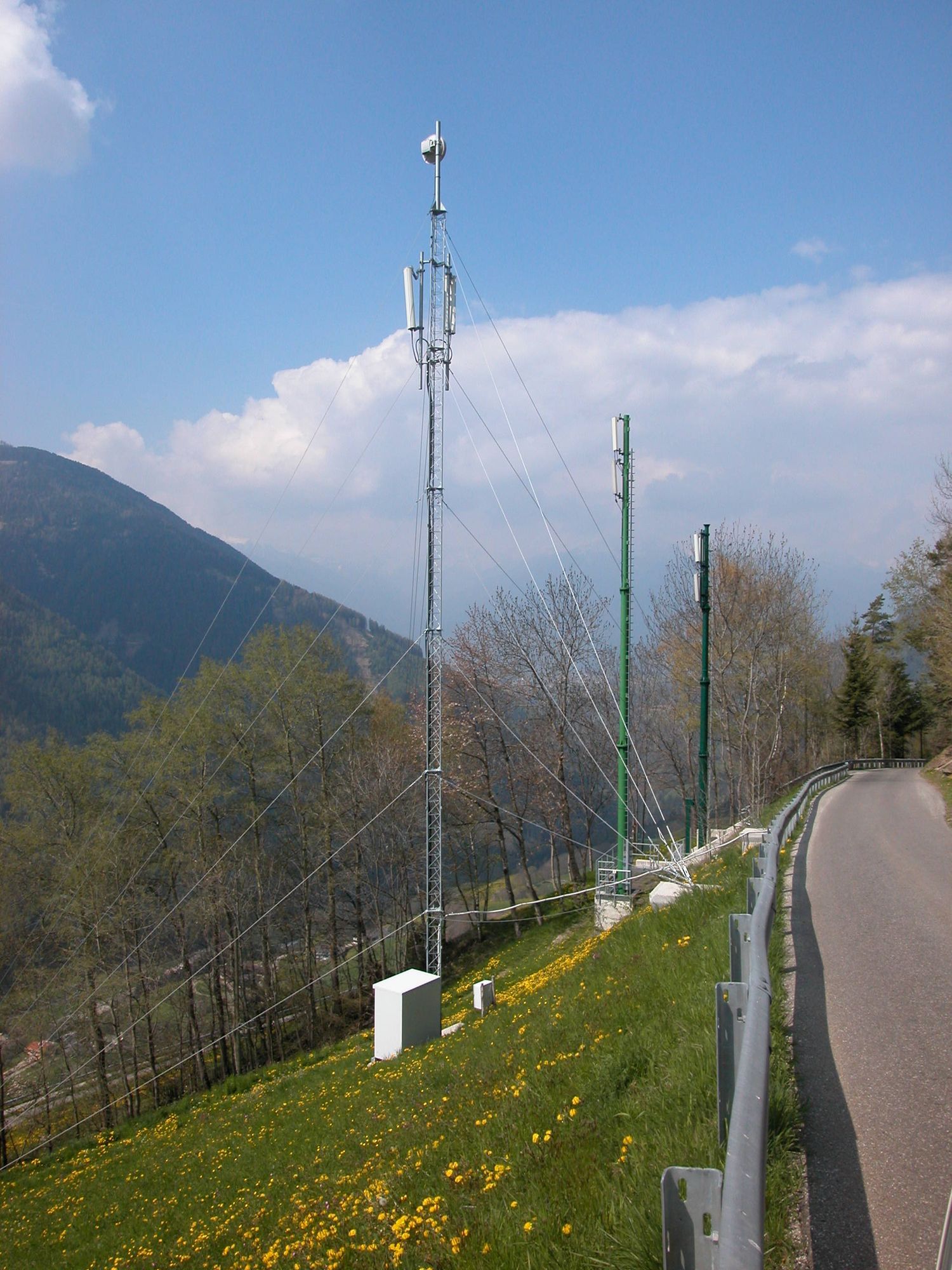 3 Masten: Tim, Omnitel und Wind im April 2004