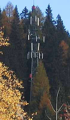 RAI-Anlage <br />Diese Infrastrukur wird von mehreren Betreibern zur Abstrahlung folgender Programme bzw. Dienste benutzt.