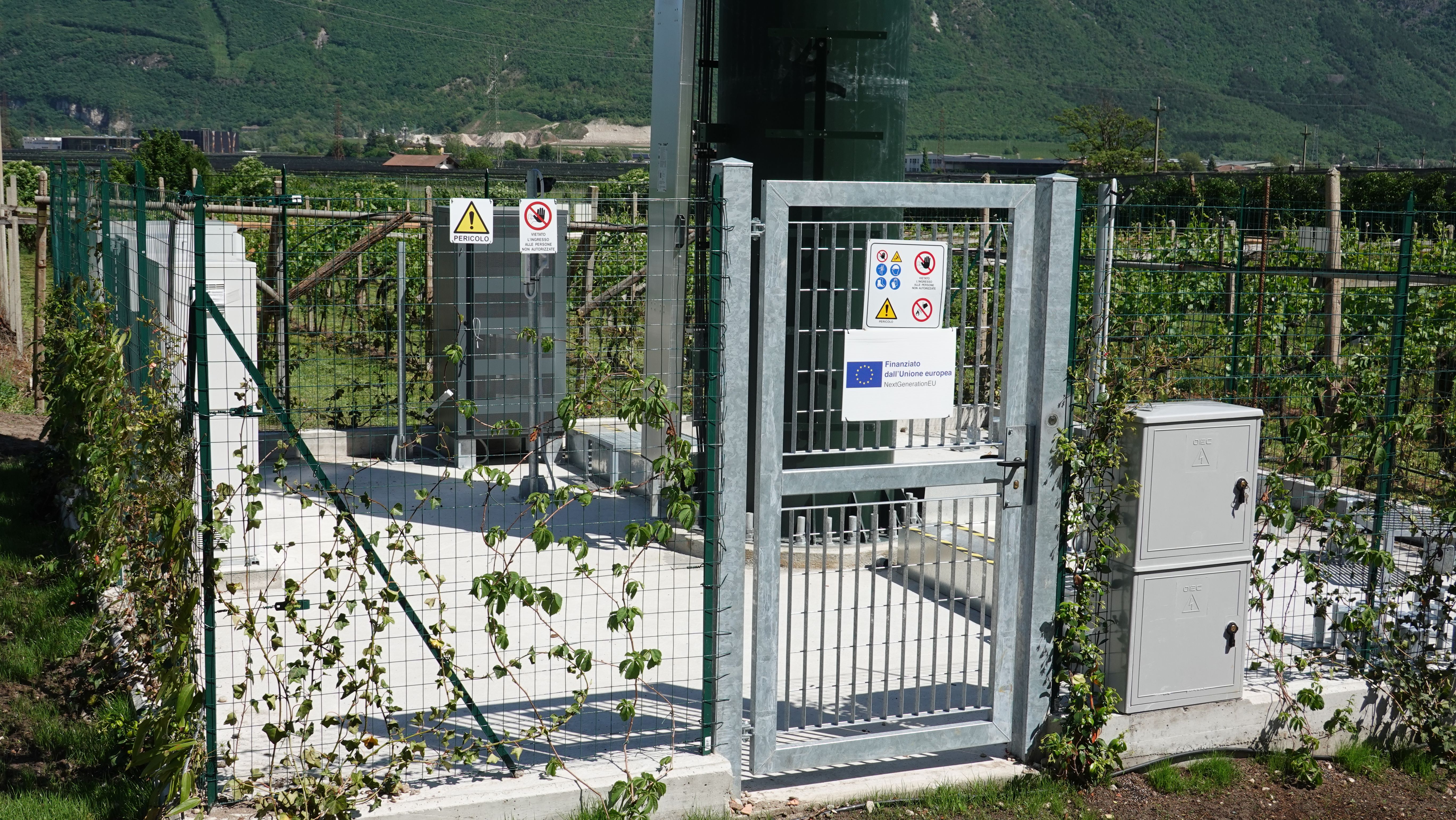 Die Anlage im April 2026 - noch nicht in Betrieb