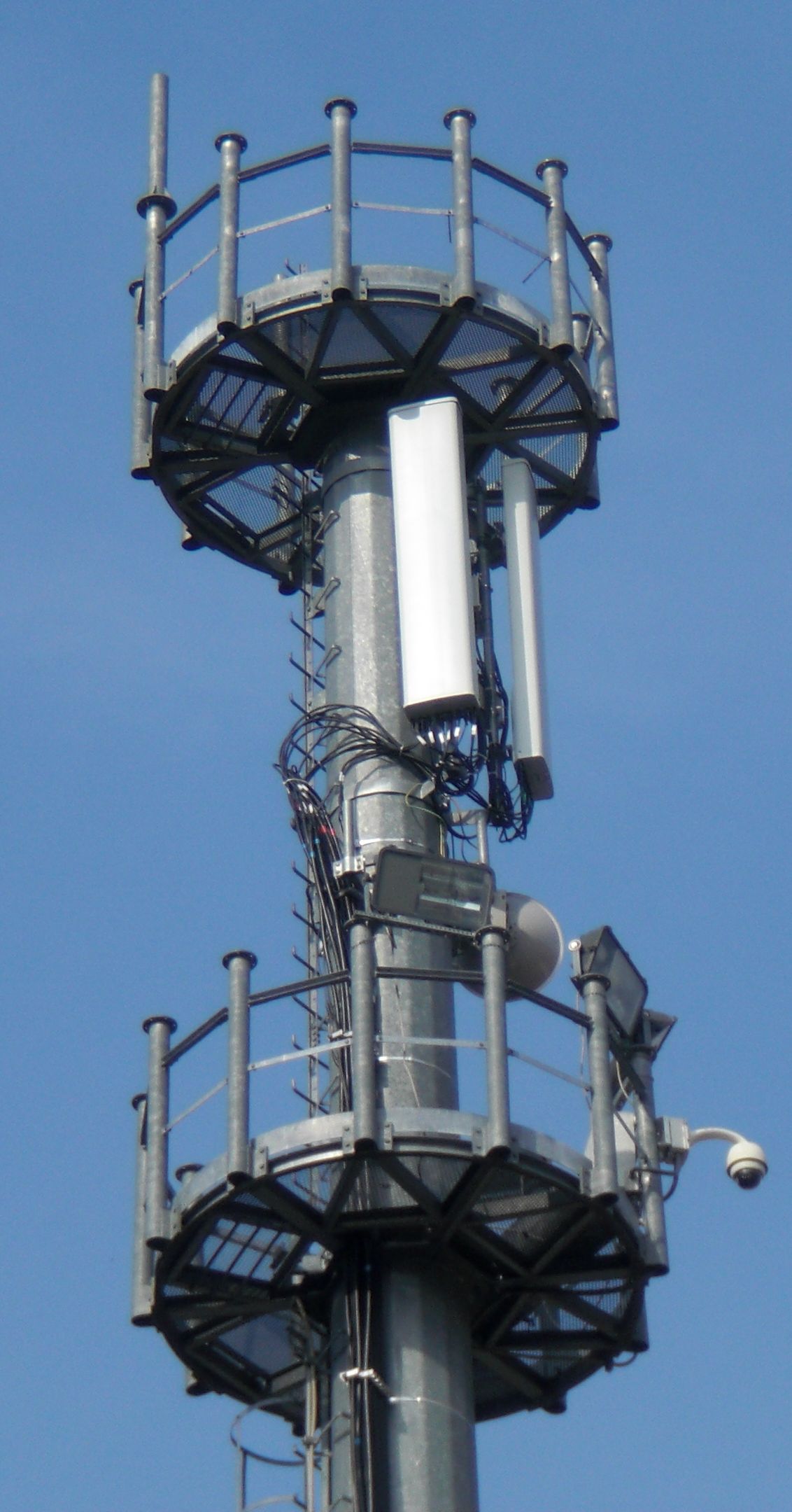 Die umgebaute Anlage von Wind3 im März 2020. Foto Daniel Zanolli