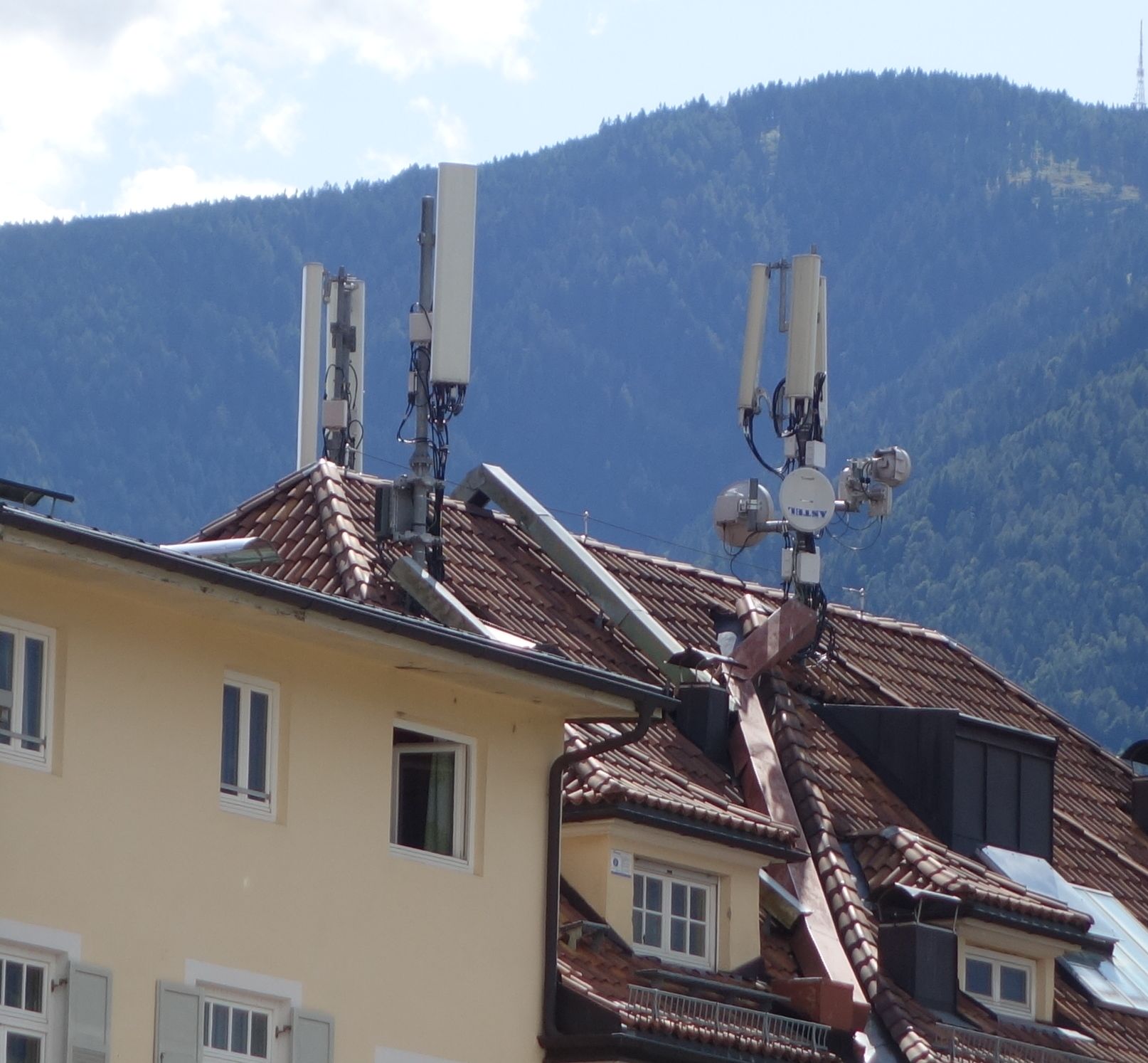 Die Antennen im August 2019