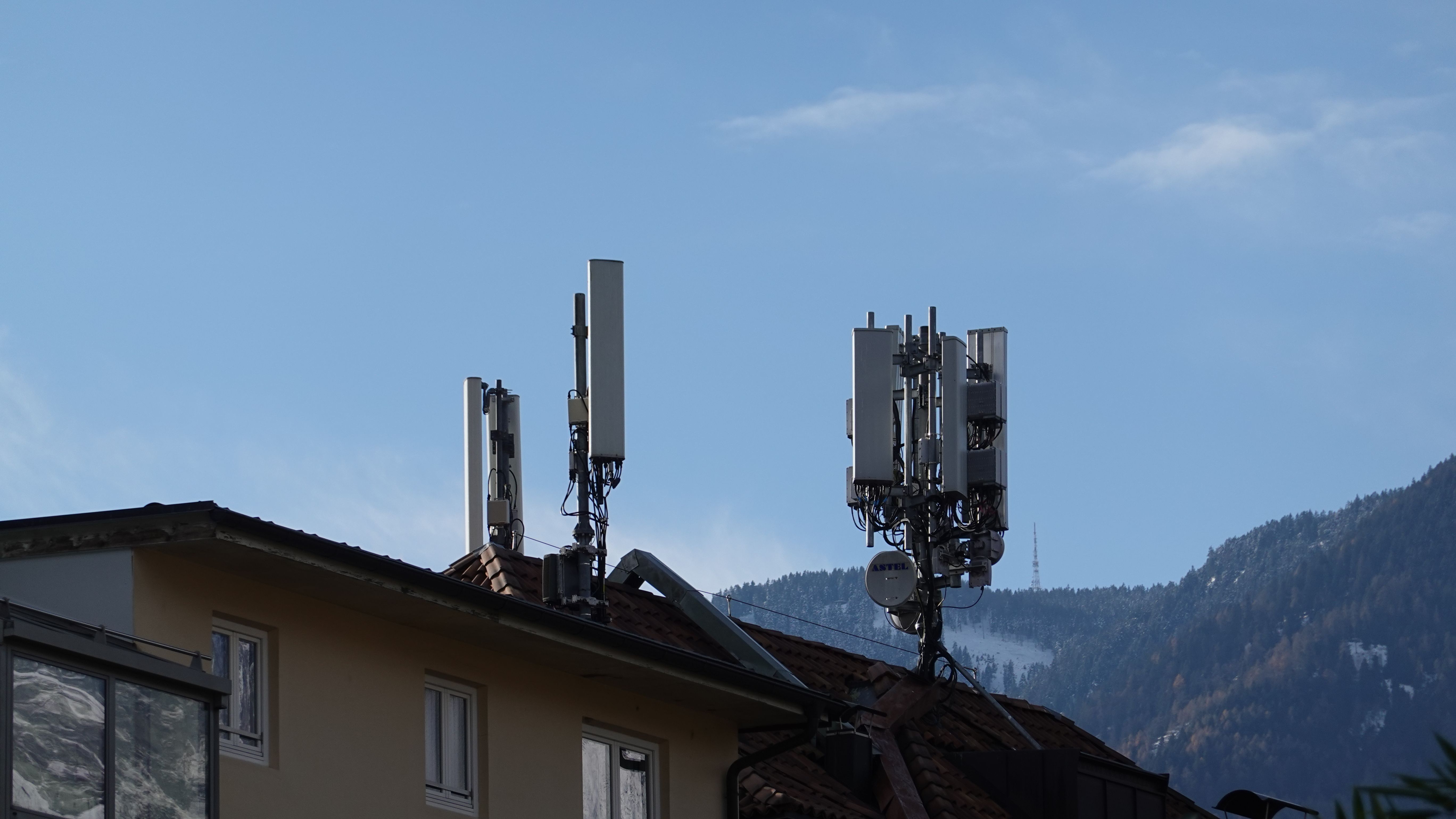 Die Antennen im Dezember 2022