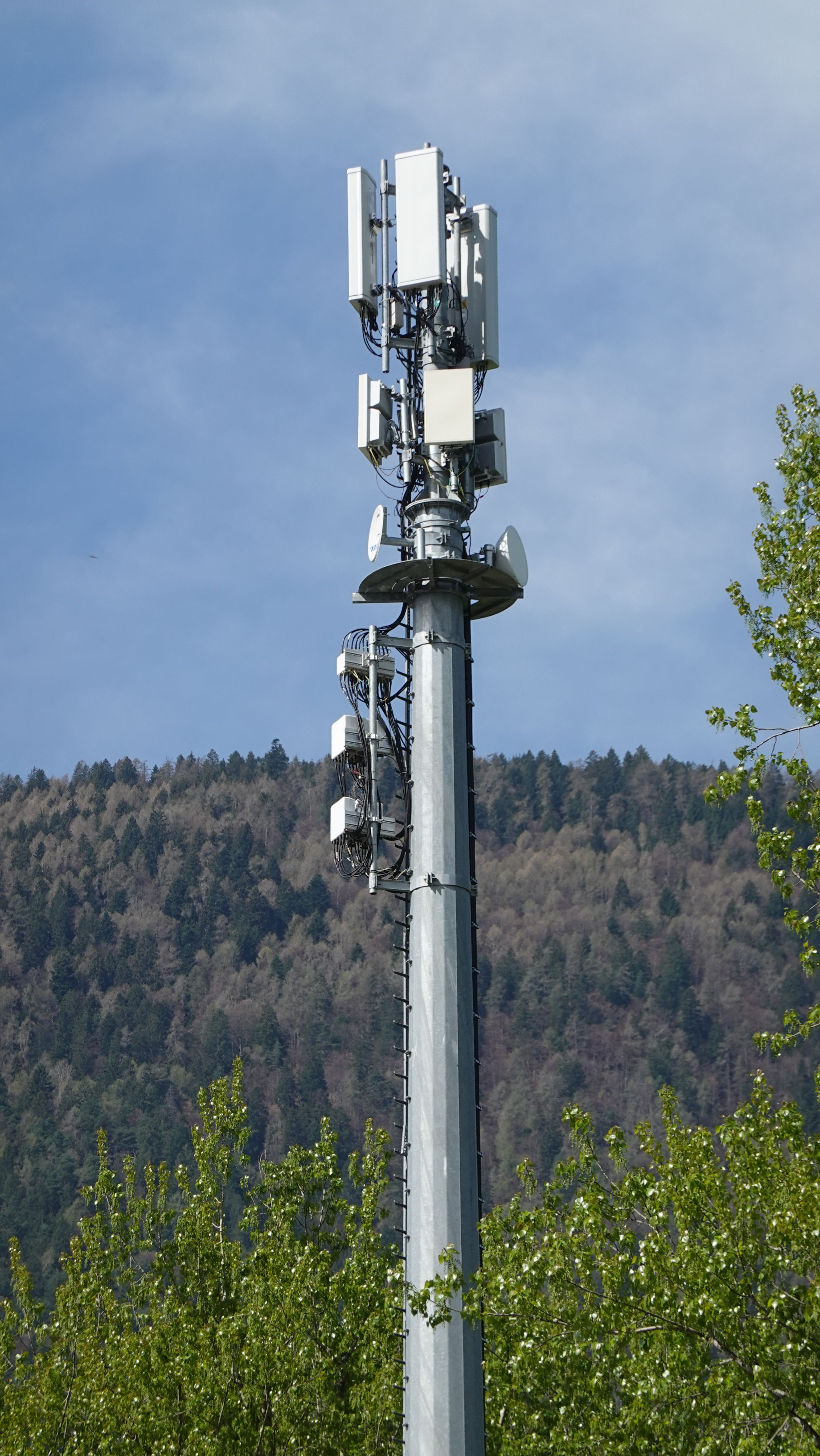 Die Antennen im April 2025