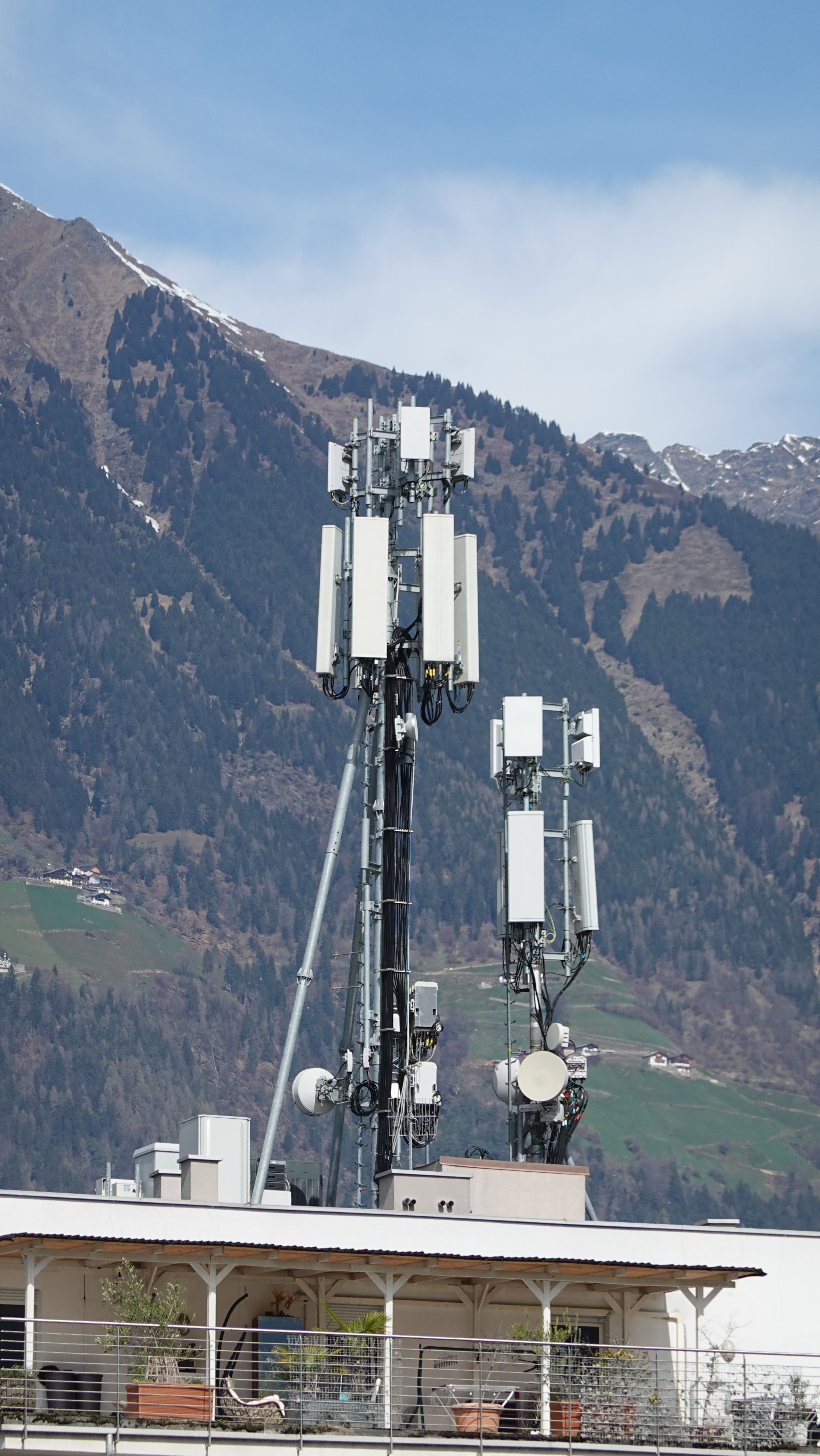 Die Antennen im April 2025