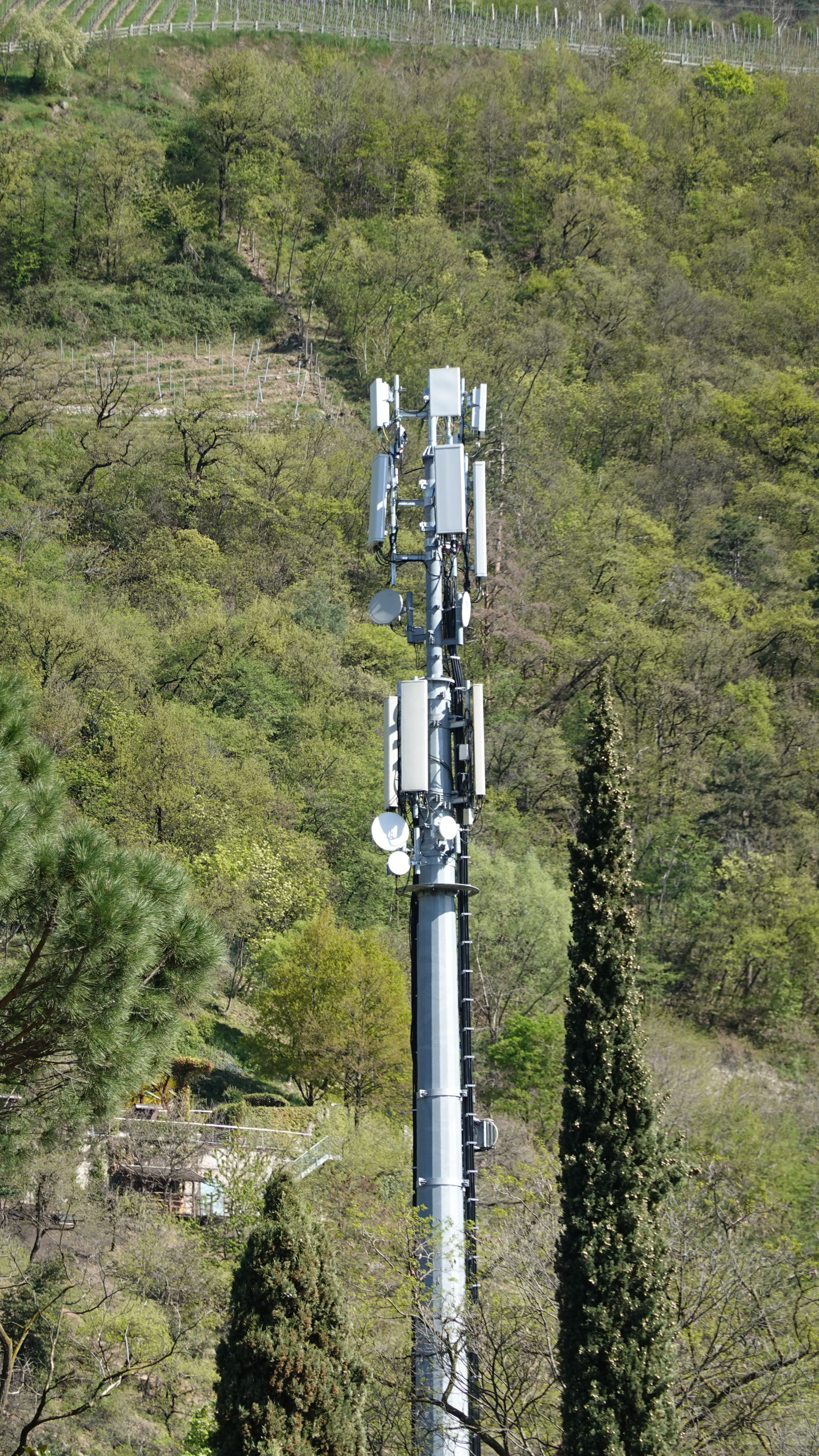 Die Anlage im April 2025